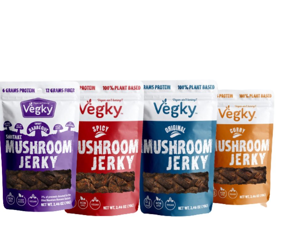 Mushroom Jerky 4 Flavors
